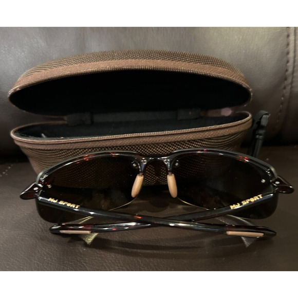 Maui Jim MJ Sport Sugar Beach MJ-421-10 70 17-130 Brown Rimless Sunglasses - Picture 3 of 6